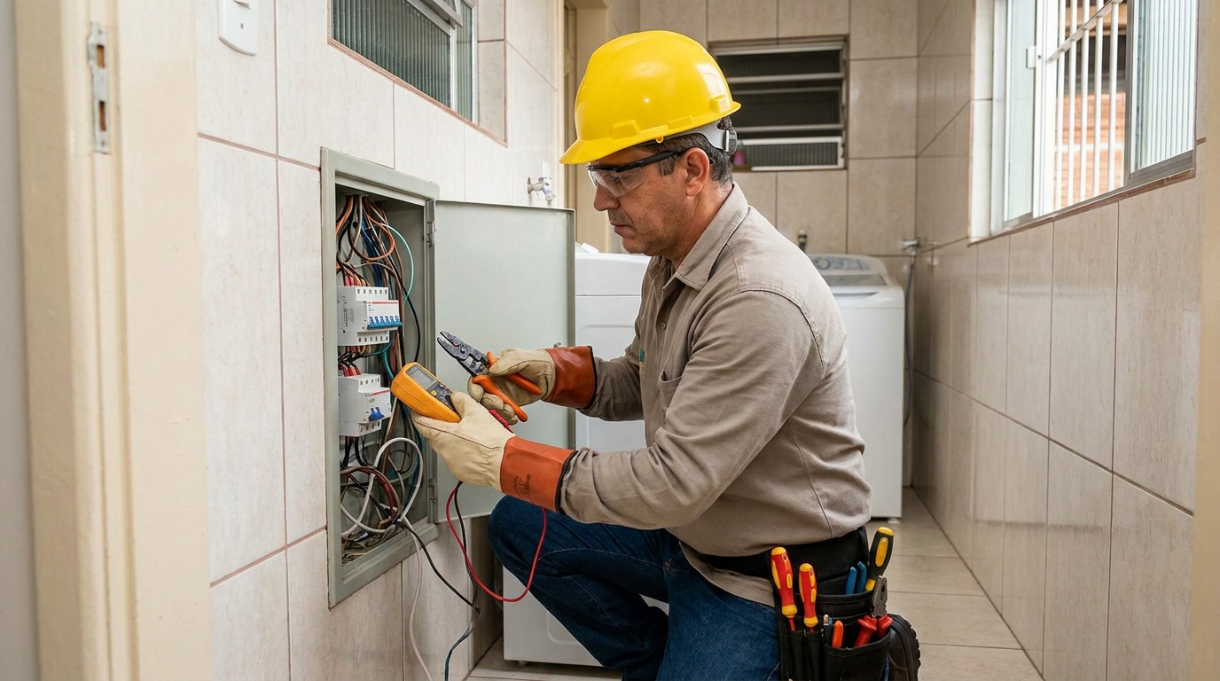 Instalação de Disjuntor Residencial no Setor Central, Aparecida de Goiânia‑GO
