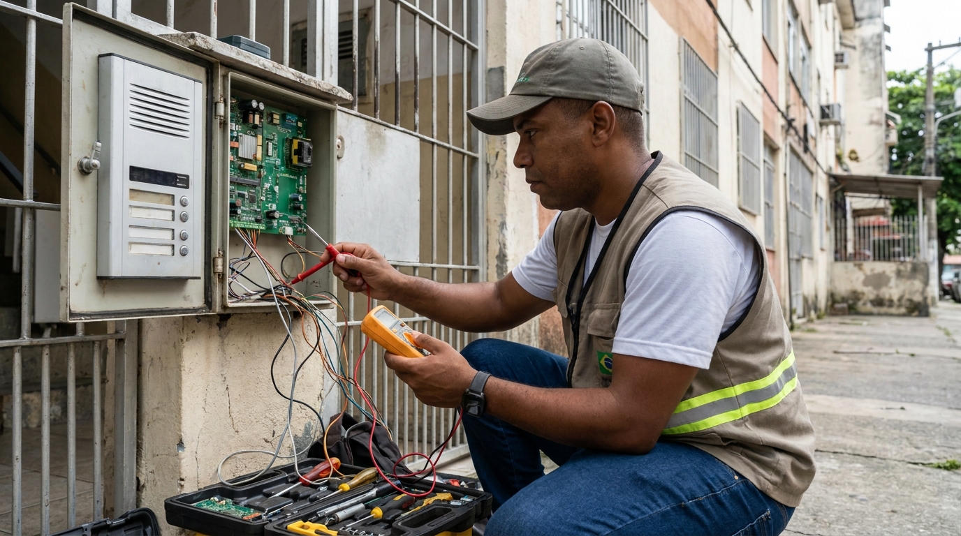 Reparo de Placa e Campainha no Jardim Paraíso, Aparecida de Goiânia‑GO