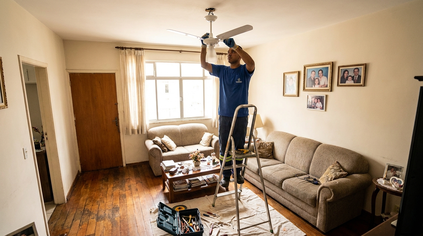 Substituição de Ventilador no Expansul, Aparecida de Goiânia‑GO